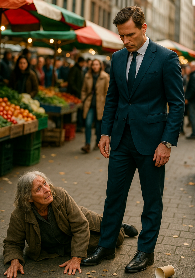 Il Milionario Licenziò Bruscamente La Povera Donna Dal Mercato Senza ...